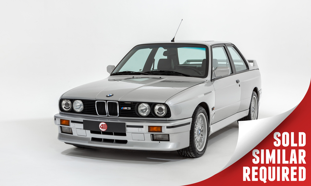 BMW E30 M3 silver SOLD