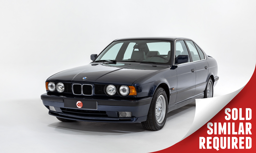BMW E34 525i Sport blue SOLD