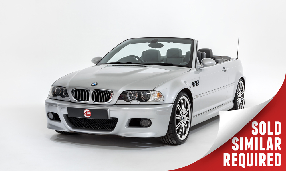 BMW E46 M3 Convertible silver SOLD3