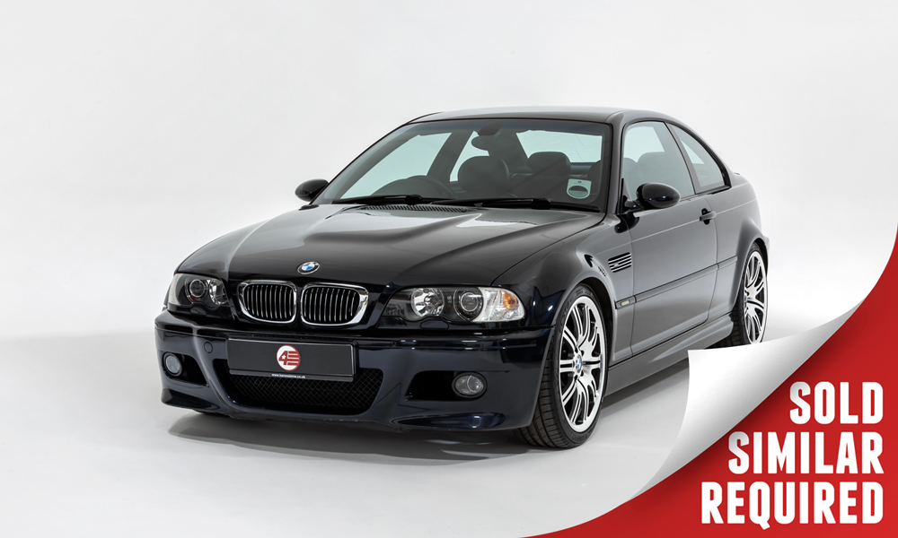 BMW E46 M3 black SOLD2