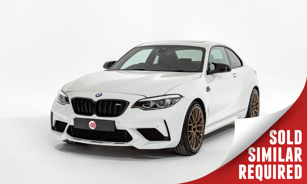 BMW M2 Competition white SOLD