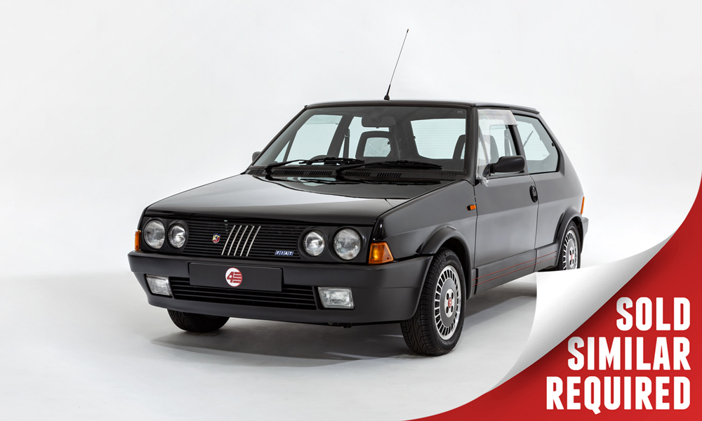 Fiat Strada Abarth 130TC black SOLD