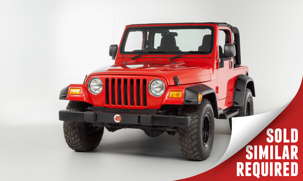 Jeep Wrangler Sport red SOLD3