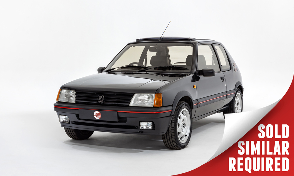 Peugeot 205 GTI 3.9 grey SOLD