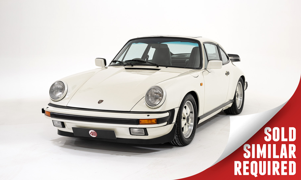 Porsche 911 3.2 Carrera Sport white SOLD