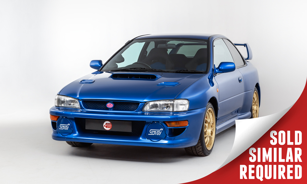 Subaru Impreza 22B blue SOLD
