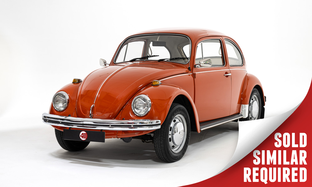 VW Beetle 1300 orange SOLD