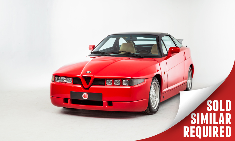 Alfa Romeo SZ red SOLD