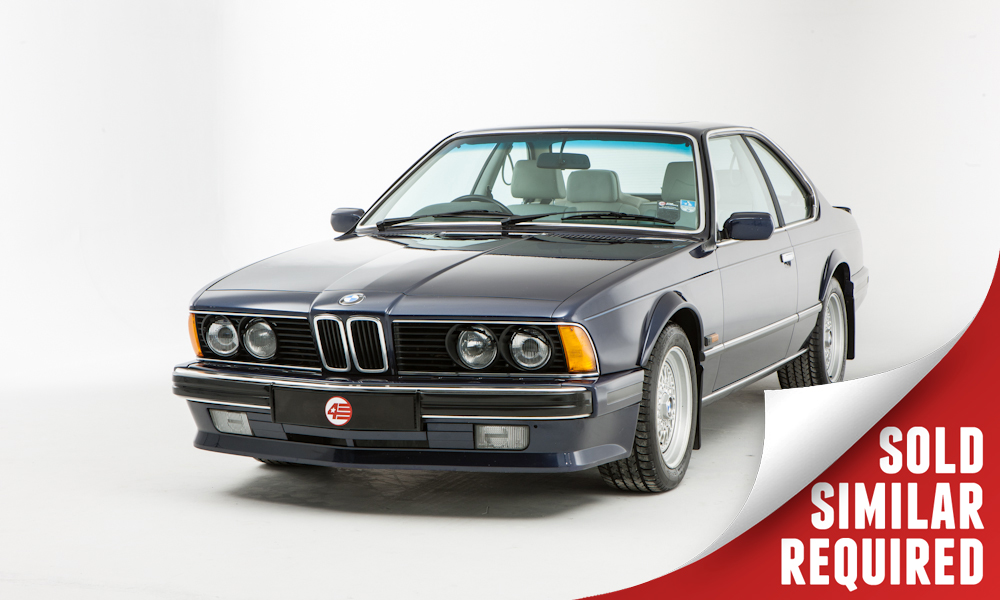 BMW 635 CSI Highline blue SOLD3