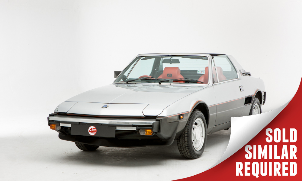 Fiat X19 IN silver SOLD