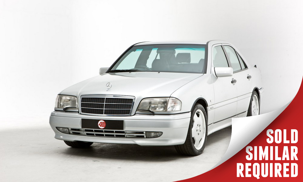 Mercedes C36 AMG silver SOLD