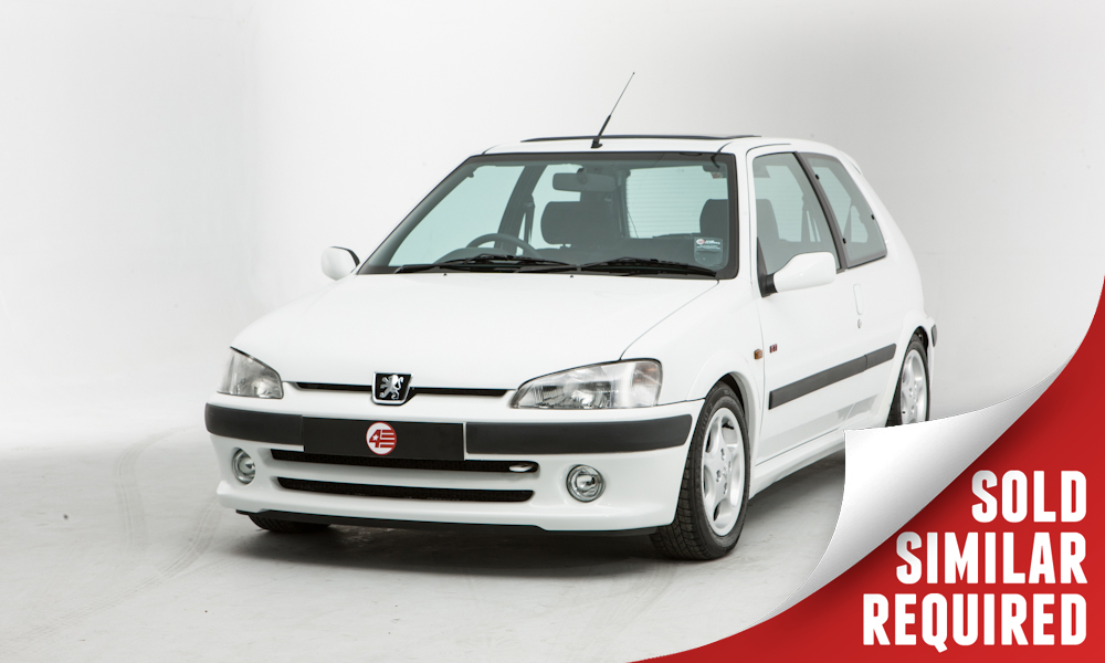 Peugeot 106 GTI white SOLD