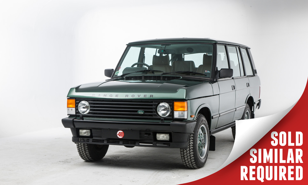 Range Rover Classic LSE green SOLD