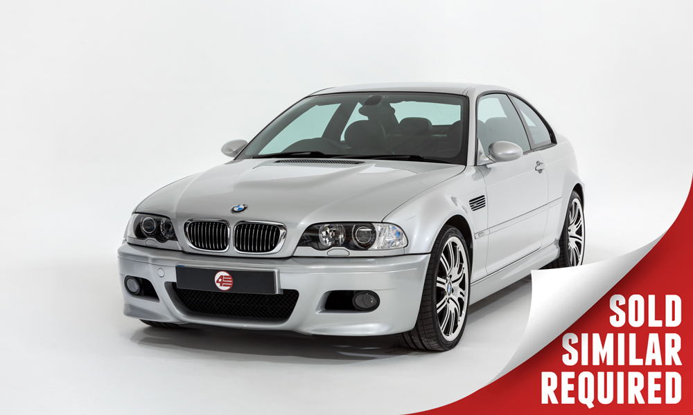 BMW E46 M3 silver SOLD