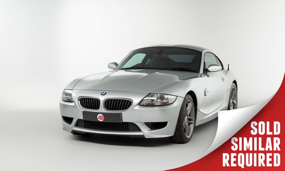 BMW Z4M Coupe silver SOLD