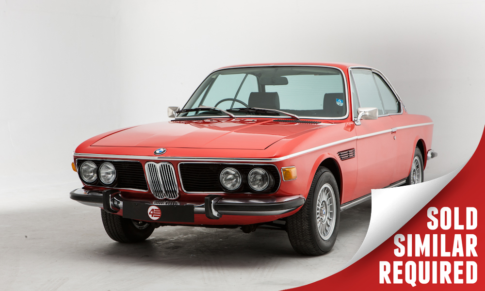 BMW 3.0 CS red SOLD