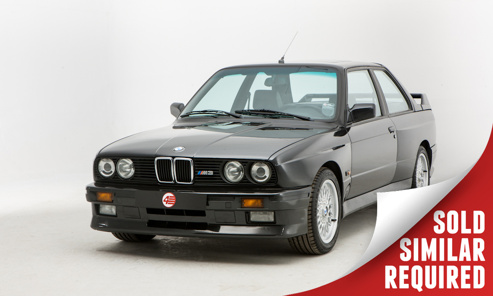 BMW E30 M3 black SOLD4