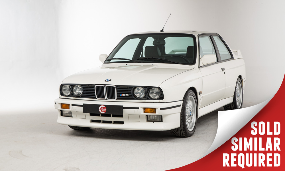 BMW E30 M3 white SOLD