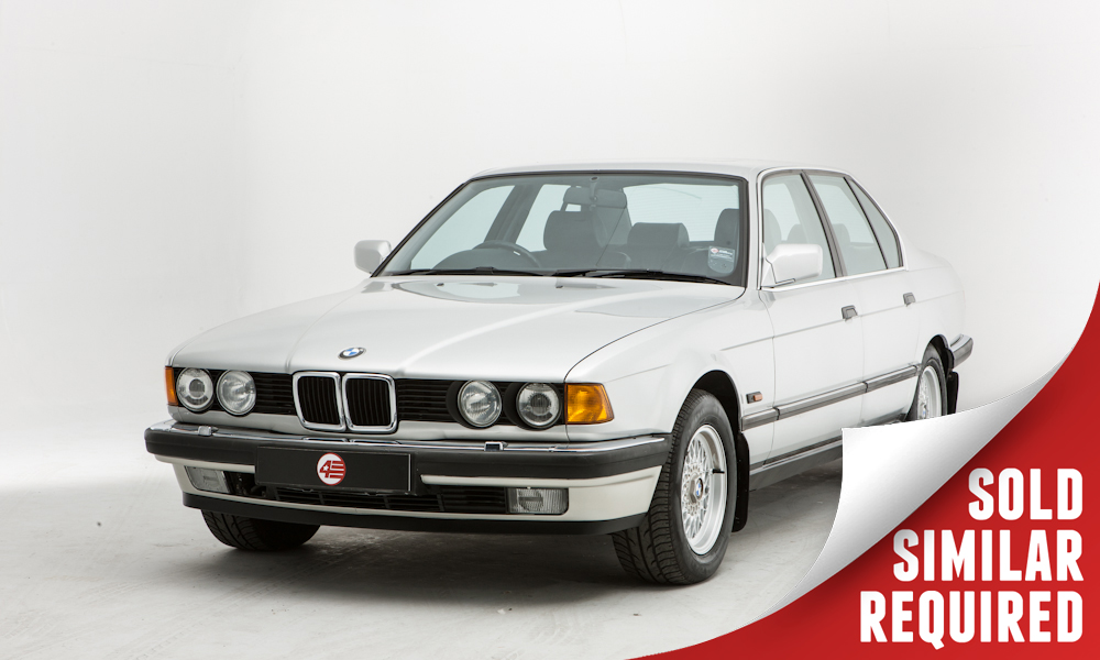 BMW E32 735i silver SOLD