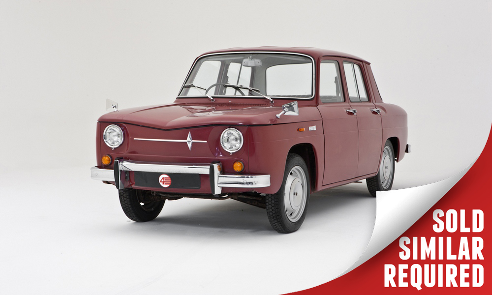 Renault 8 red SOLD
