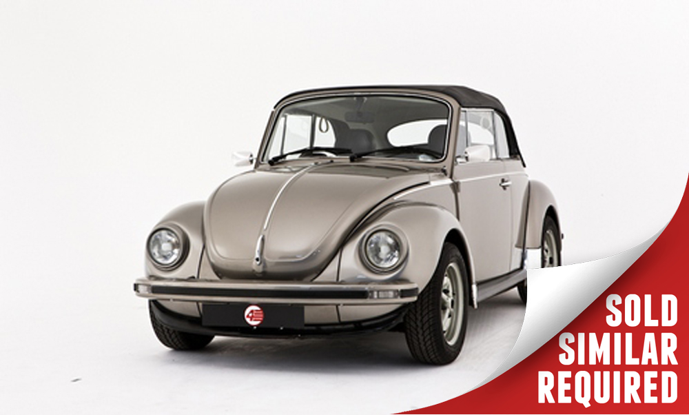 VW Beetle Karmann grey SOLD