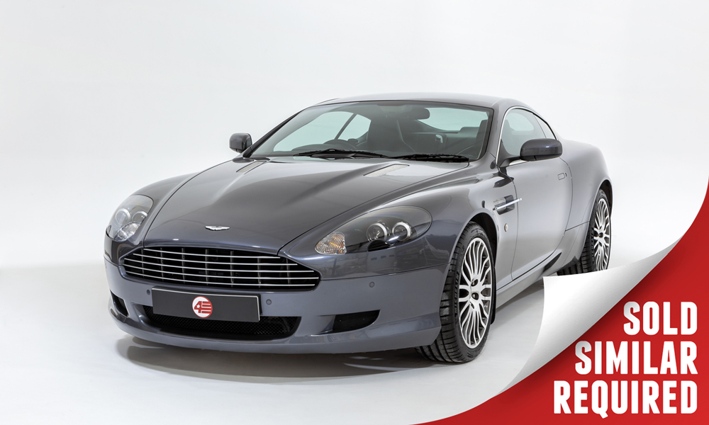 Aston Martin DB9 grey SOLD2