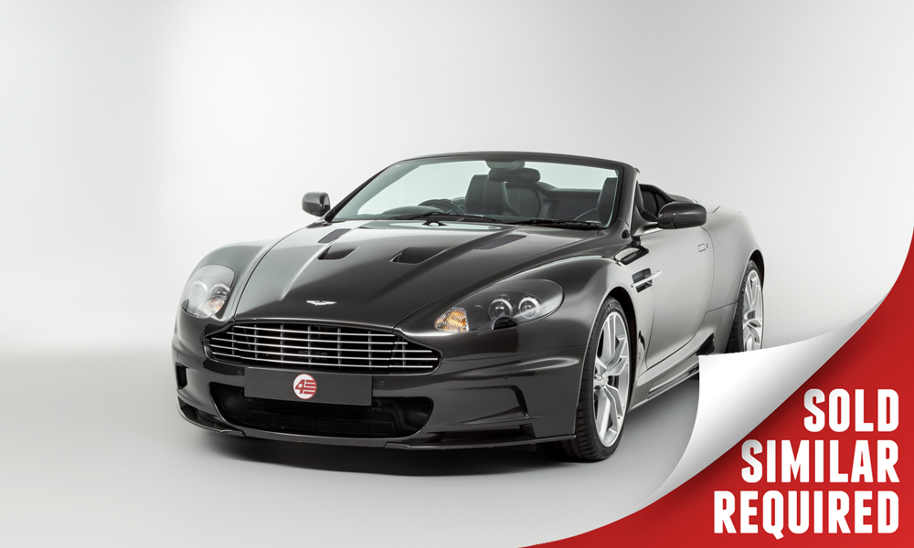 Aston Martin DBS Volante grey SOLD