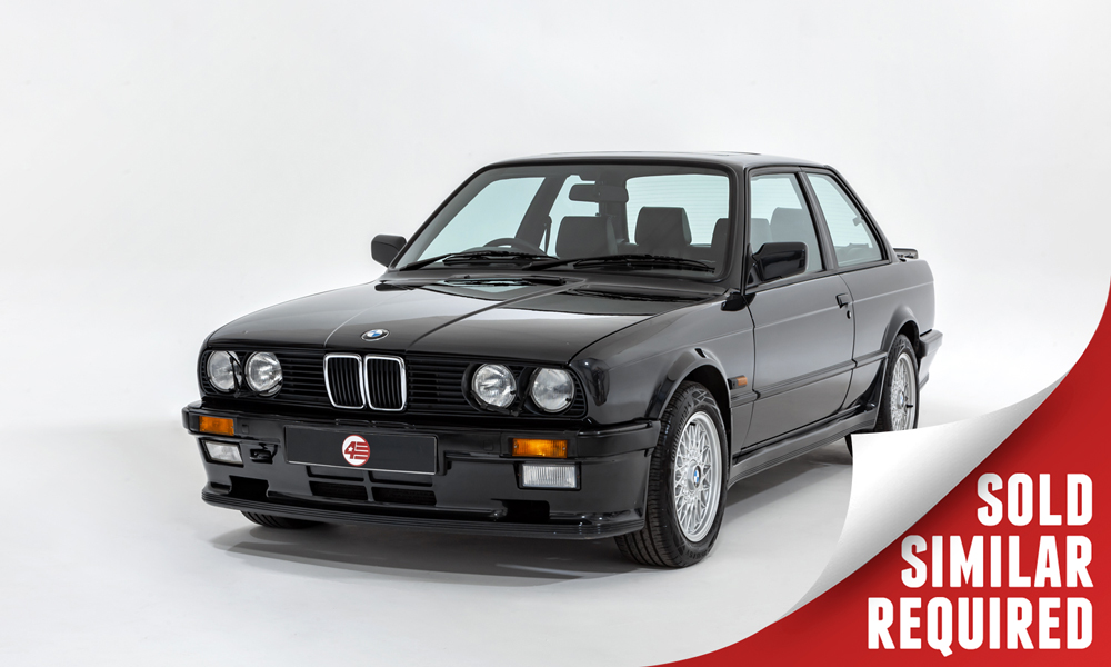 BMW E30 325i Sport black SOLD
