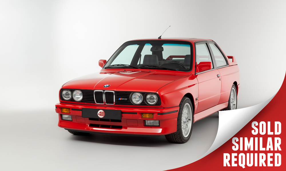 BMW E30 M3 red SOLD