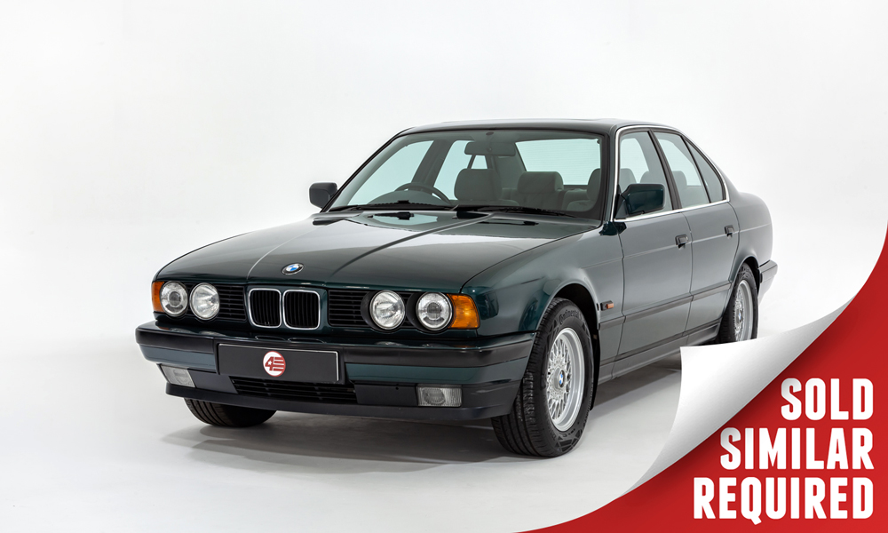 BMW E34 520i SE 24v green SOLD
