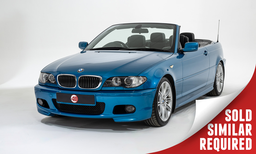 BMW E46 330Ci Sport Convertible blue SOLD6