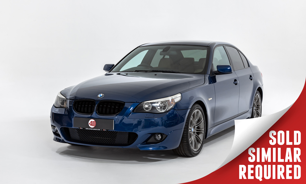 BMW E60 530i M Sport blue SOLD
