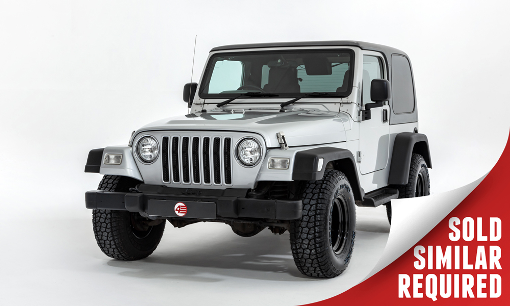Jeep Wrangler 4.0 Sahara Edition silver SOLD