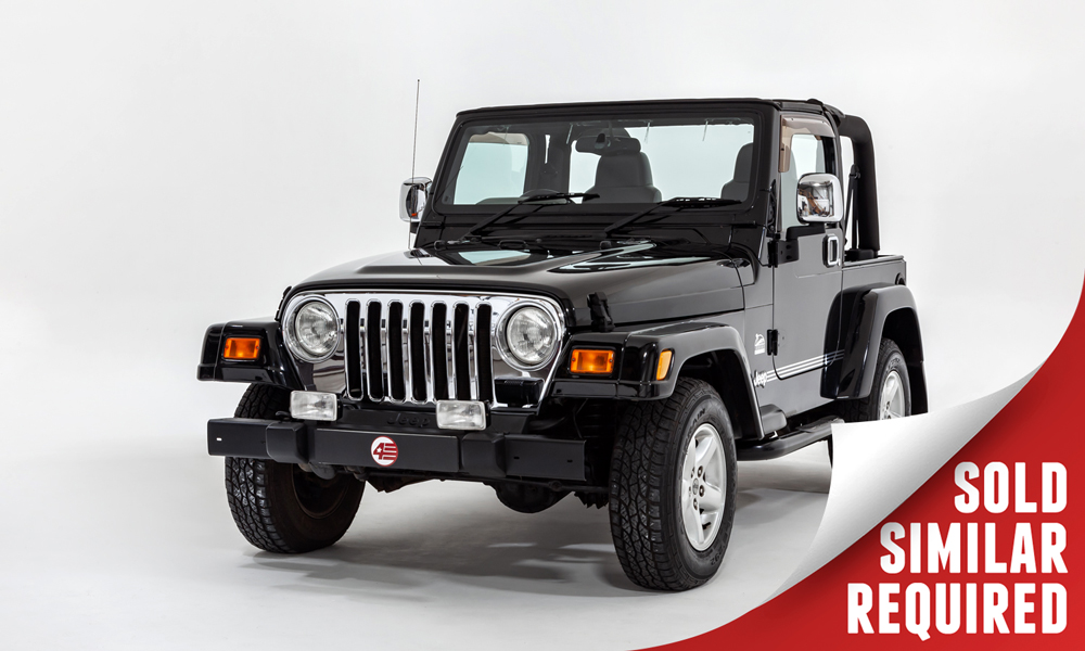 Jeep Wrangler TJ 4.0 Sahara Plus black SOLD
