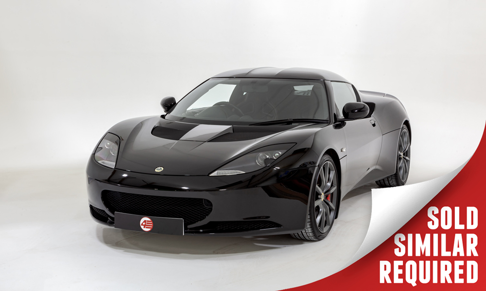 Lotus Evora S black SOLD