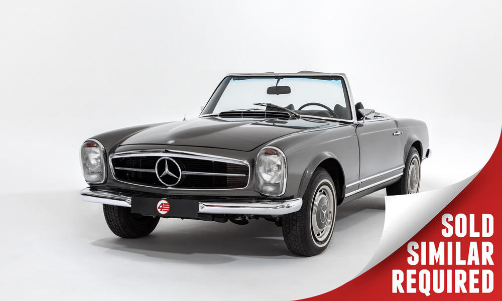 Mercedes W113 280SL Pagoda grey SOLD