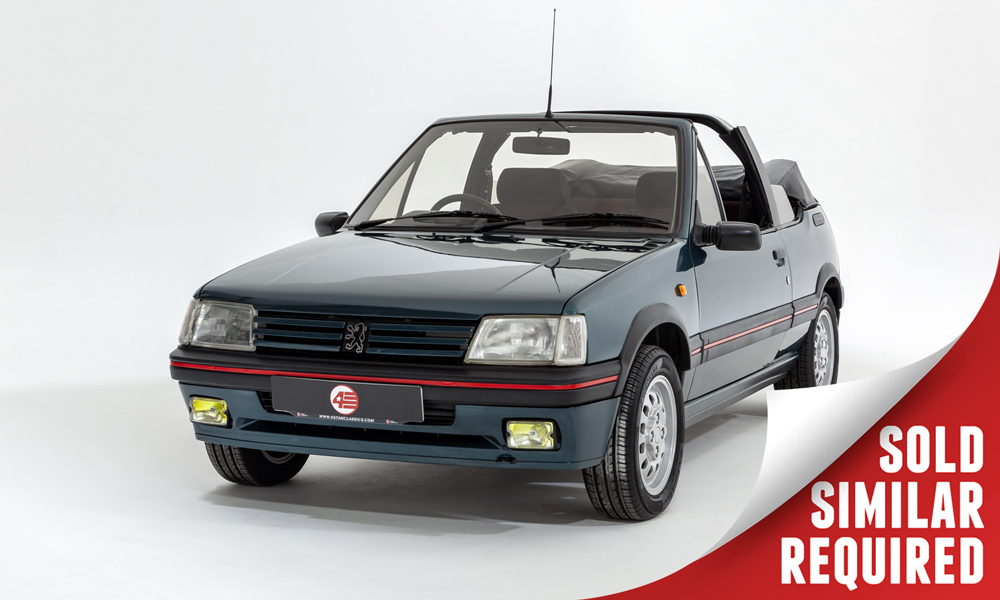 Peugeot 205 CTI blue SOLD