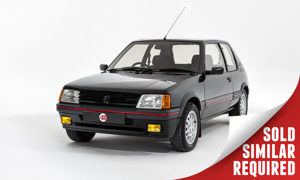 Peugeot 205 GTI black SOLD