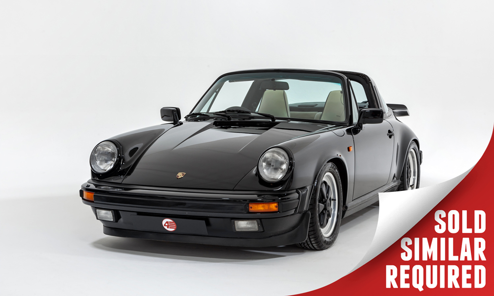Porsche 911 Carrera Sport Targa black SOLD