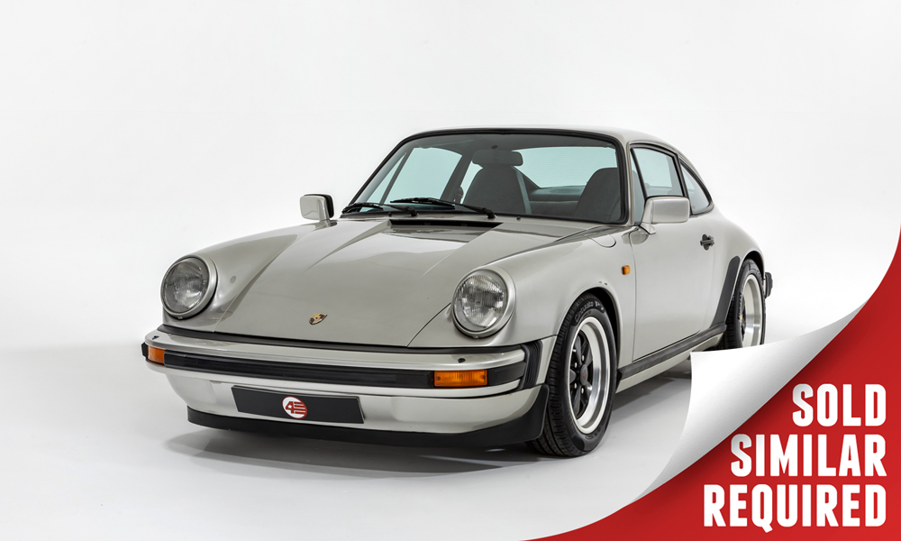 Porsche 911 SC silver SOLD