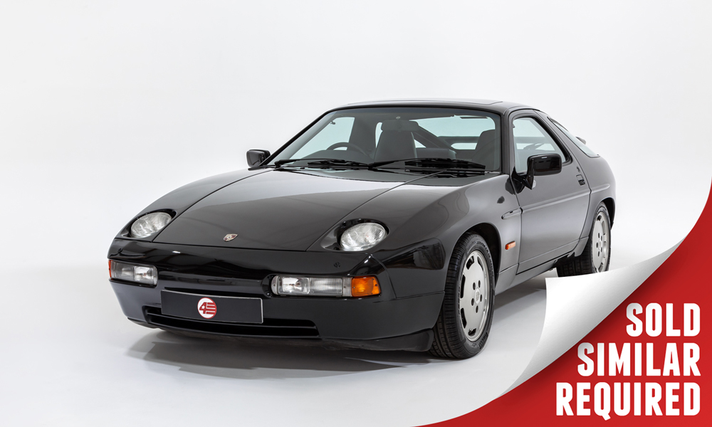 Porsche 928 S4 black SOLD