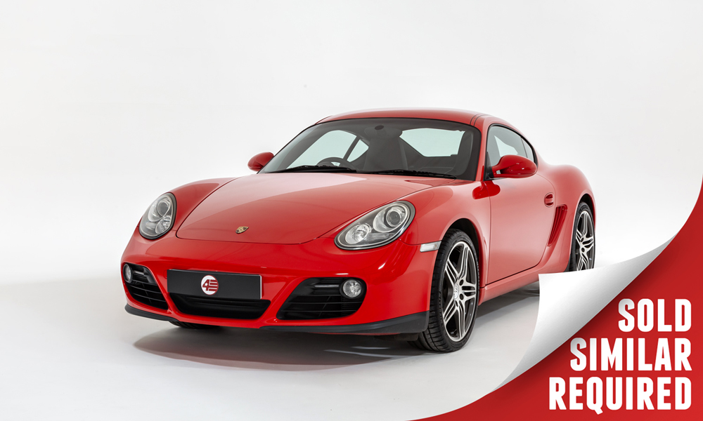 Porsche 987.2 Cayman red SOLD