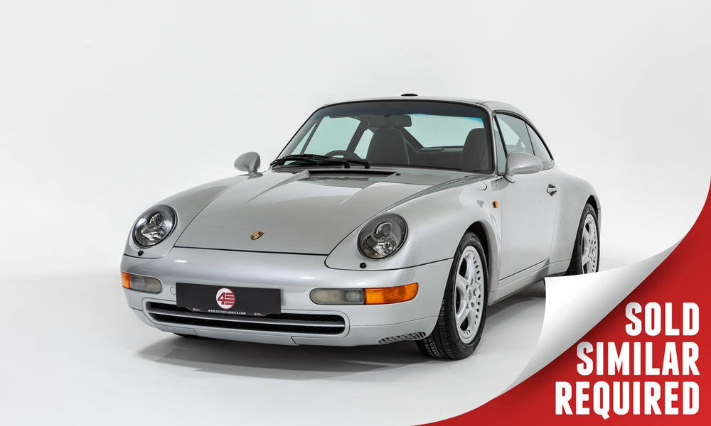 Porsche 993 Targa silver SOLD3