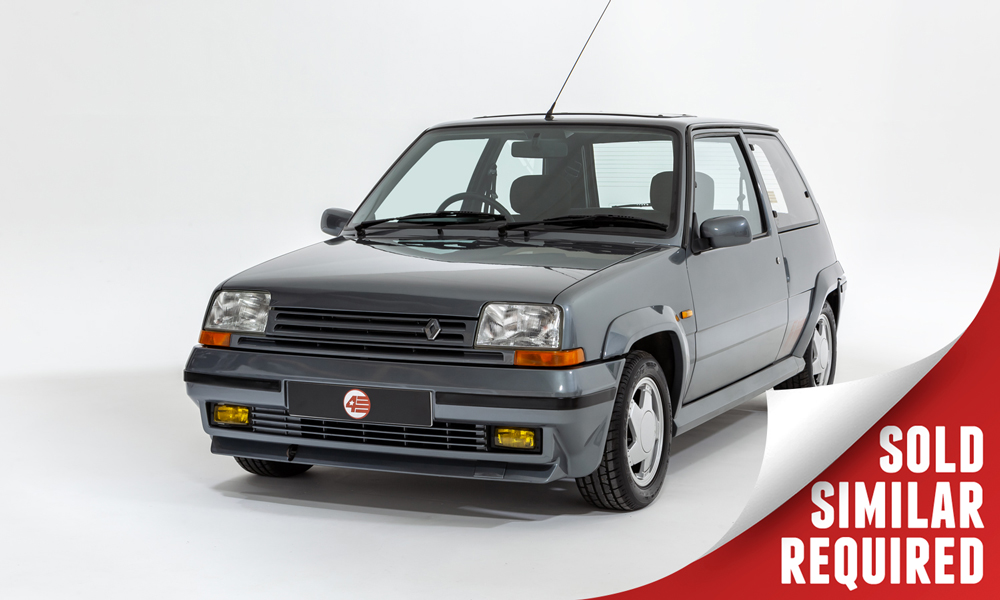 Renault 5 GT Turbo grey SOLD2