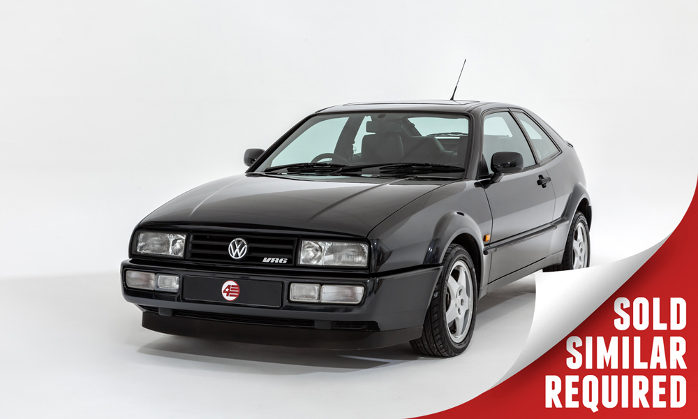 VW Corrado VR6 black SOLD