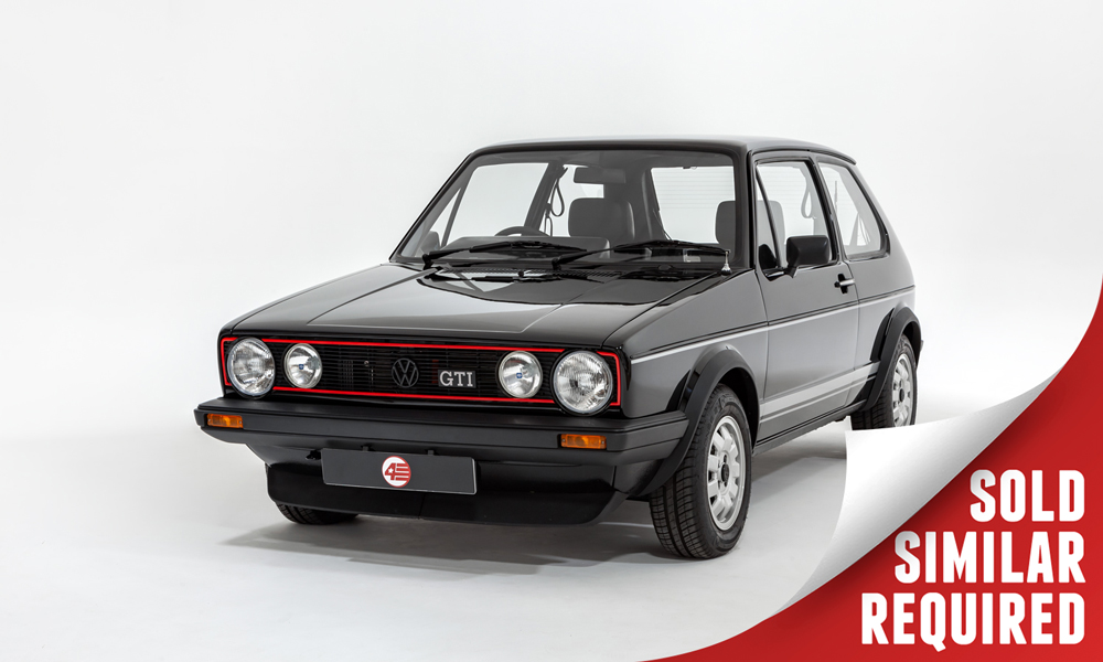 VW Golf GTI Mk1 black SOLD2