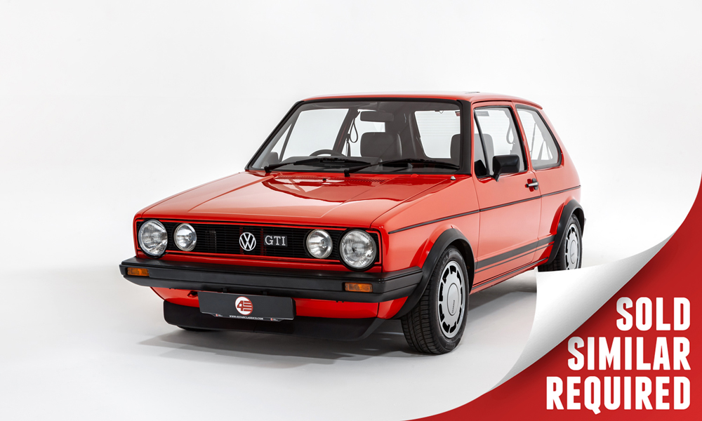 VW Golf GTI Mk1 red SOLD