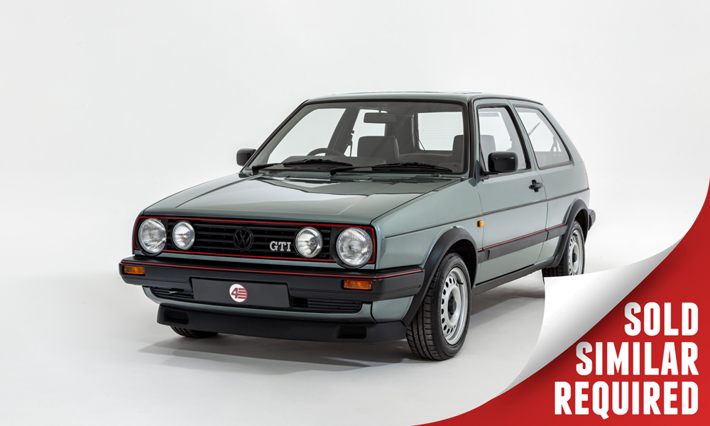 VW Golf GTI Mk2 green SOLD3